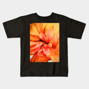 Golden Hibiscus of Spain Kids T-Shirt
